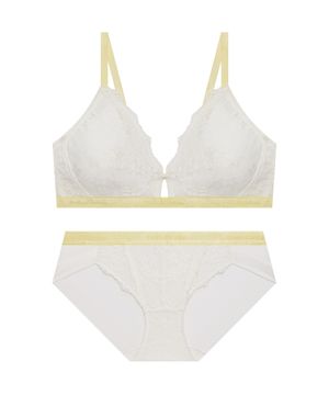 레몬소르베 레이스 브라렛 햄팬티 세트