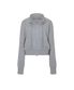 BLOOM ZIP-UP JACKET melange grey