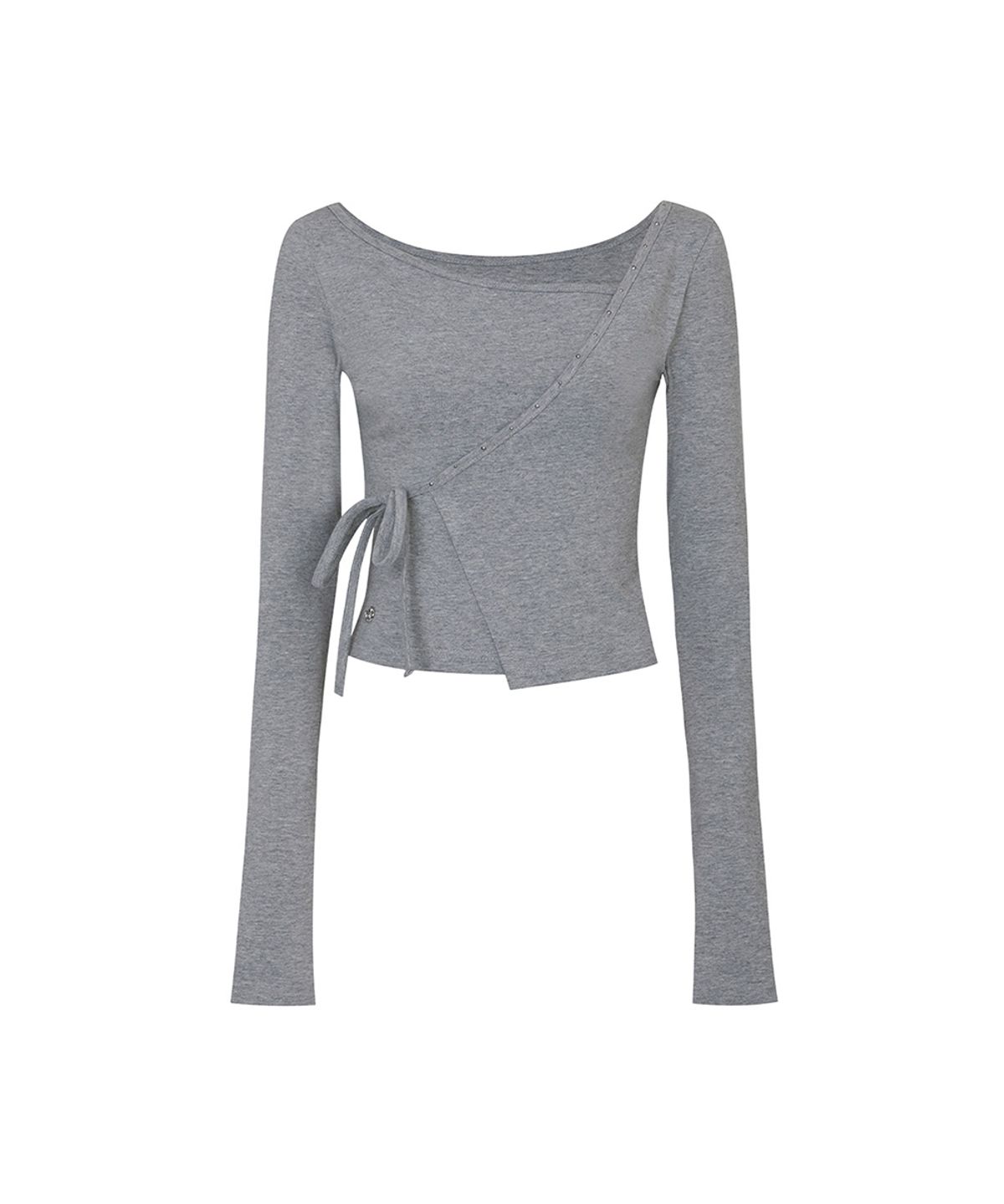페인오어플레져(PAINORPLEASURE) SOFT ARMOR LONG SLEEVE melange grey