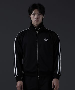 노블 레터링 져지 라인 트랙탑