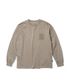 Pigment C-Logo L/S Brown