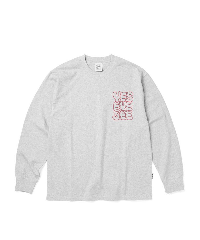C-Logo L/S Grey