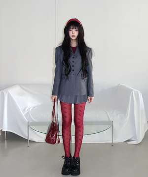 넉넉 미드나잇 로즈 스타킹_6colors