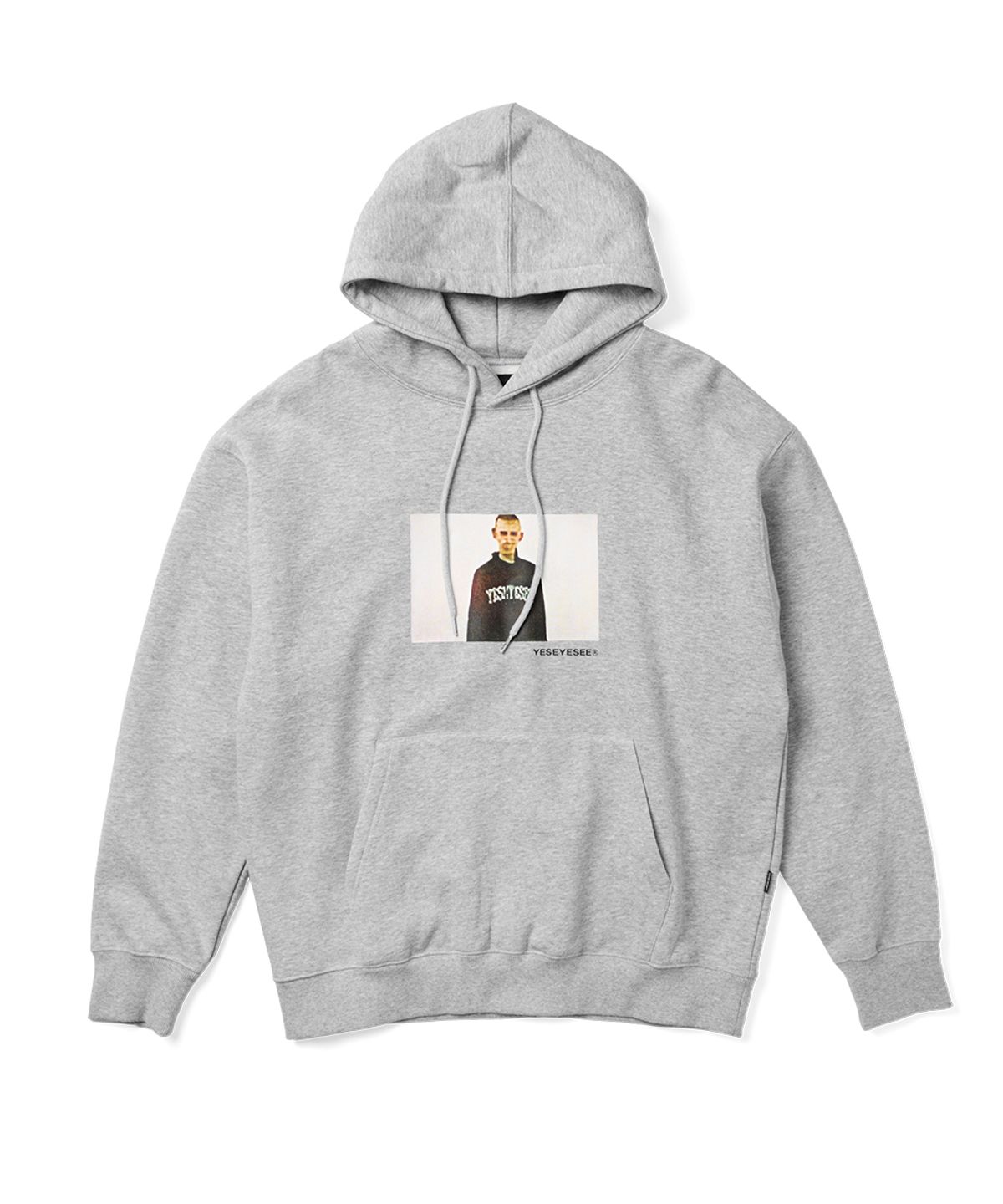 예스아이씨(YESEYESEE) Y.E.S Arch Boy Hoodie Grey