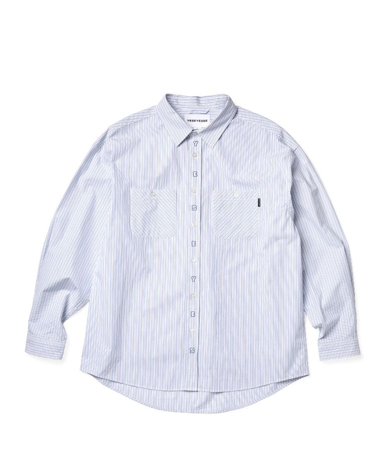 Plop Stripe Shirt White