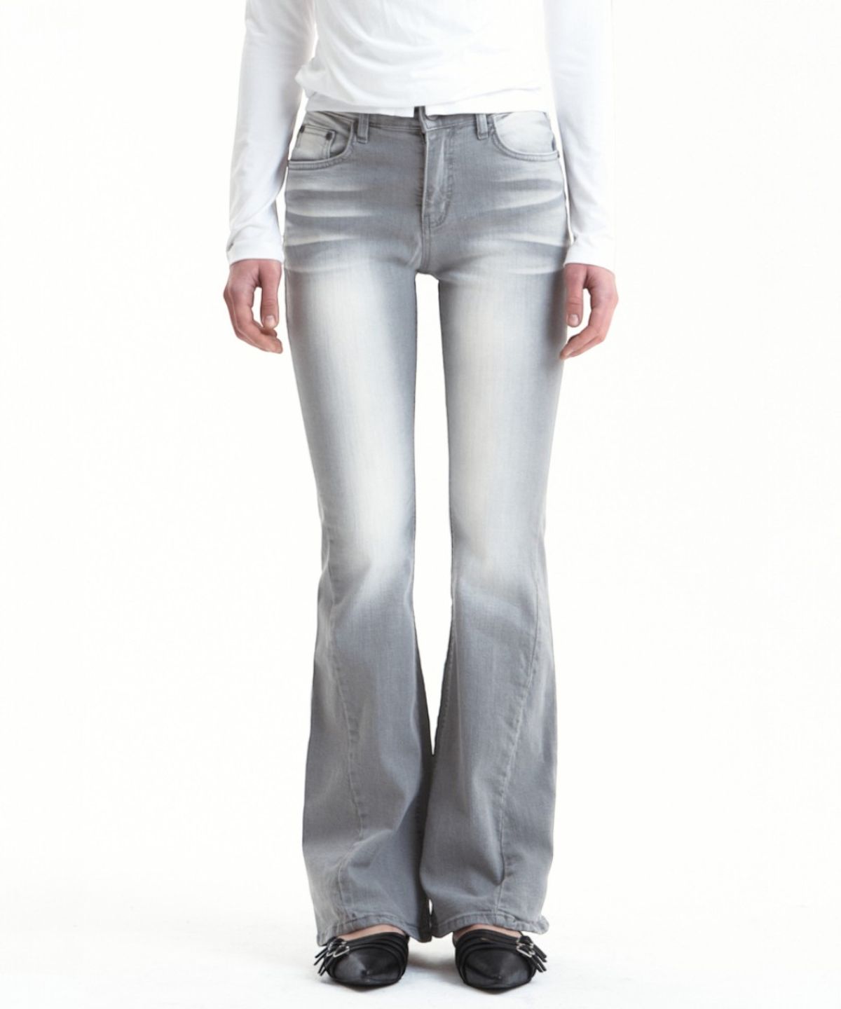 시너진(SYNERJYN) CAT WASHING DENIM PANTS GRAY