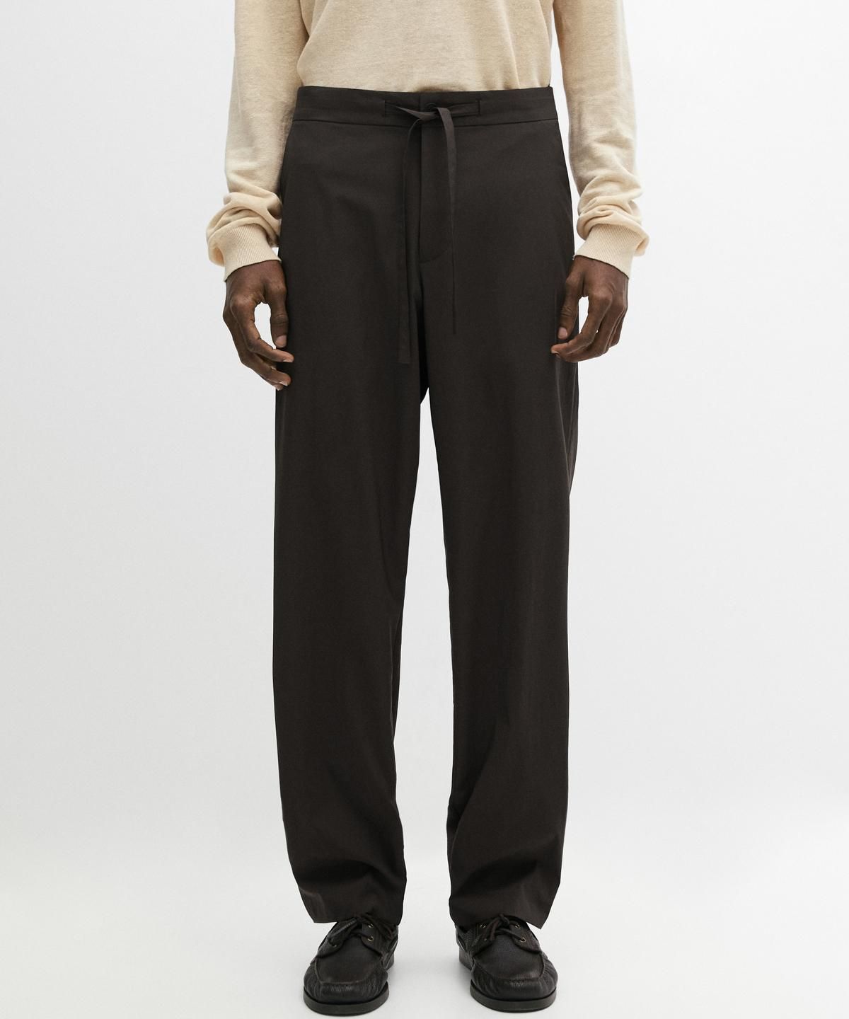 마시모두띠(MASSIMO DUTTI) 하이테크 토탈룩 팬츠