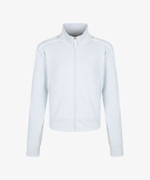 여성 골지 트레이닝 스탠넥 집업(FS262FT02F001442)