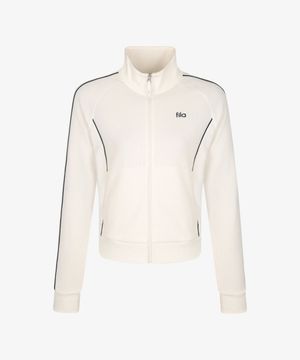 여성 와플 트레이닝 스탠넥 집업(FS262FT02F003175)