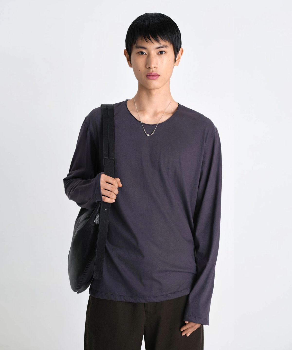 라벨아카이브(LABELARCHIVE) Kyo wash-aged t shirt ink