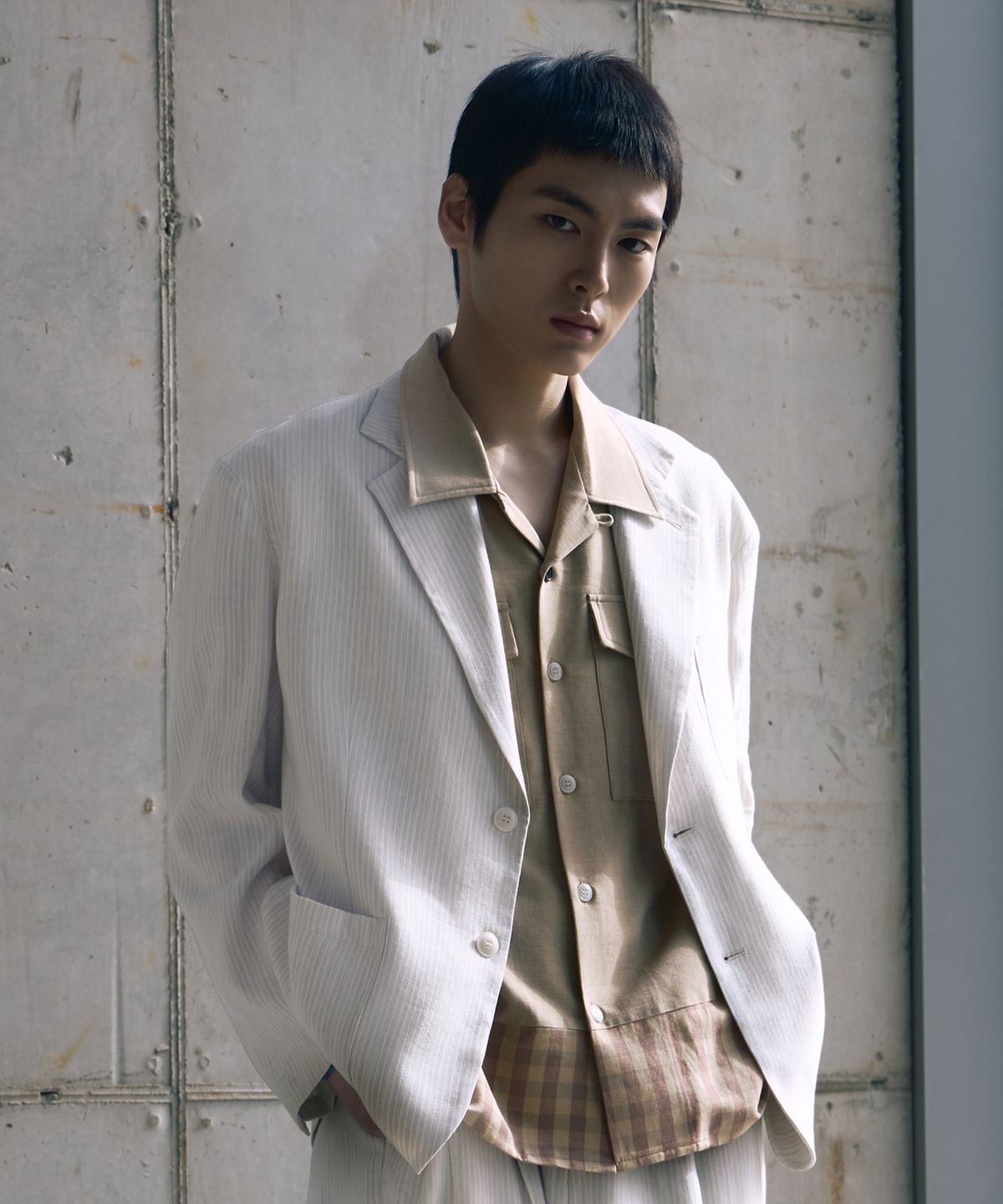 홍우성(HONGWOOSUNG) Relaxed Form Suit_Off White