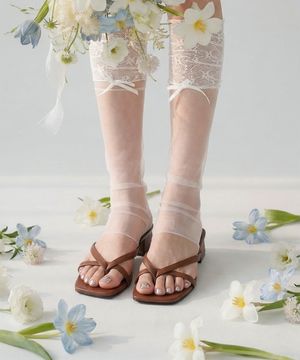 세니아 앞띠 꼬임 쪼리 (3cm,5cm/5colors)