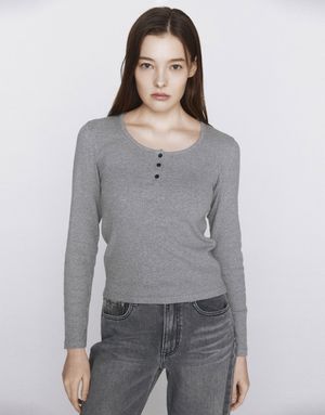 헨리넥 긴팔 티셔츠 326505 [4color]