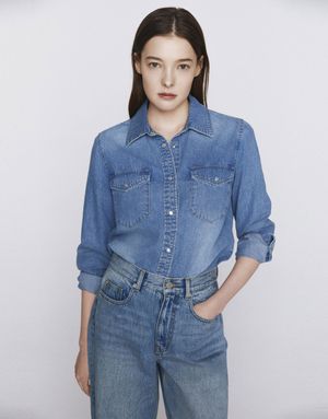 웨스턴 데님 셔츠 346506 [2color]