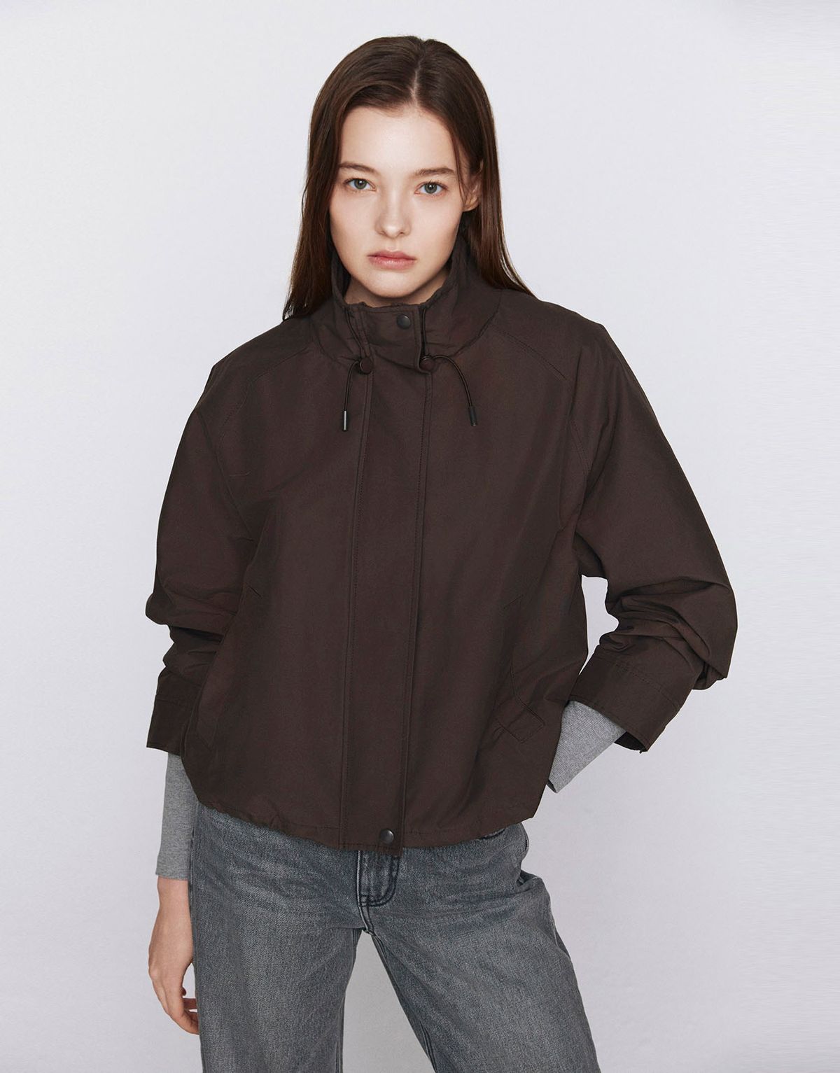 지오다노(GIORDANO) 하이넥 자켓 376504 [3color]