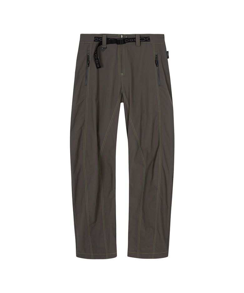 커브드 실루엣 팬츠_KHAKI