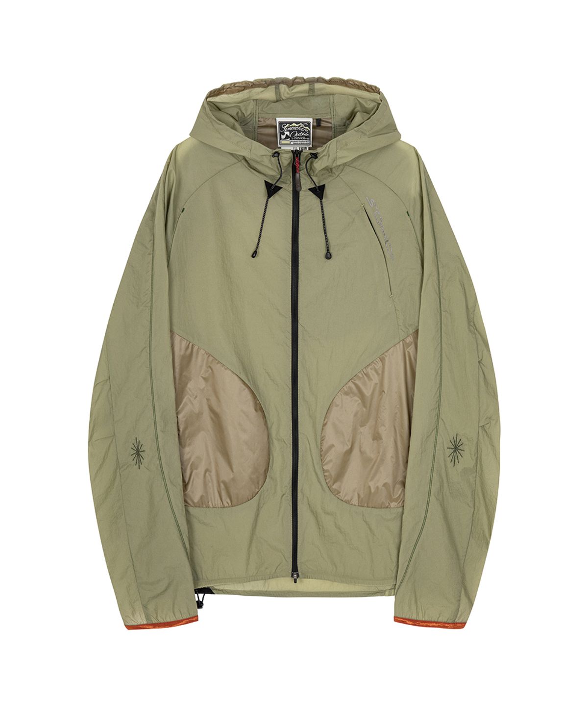 썸웨어 아웃사이드 하이킹 컴퍼니(SOMEWHERE OUTSIDE HIKING COMPANY) 라잇웨이트 윈드브레이커_BEIGE