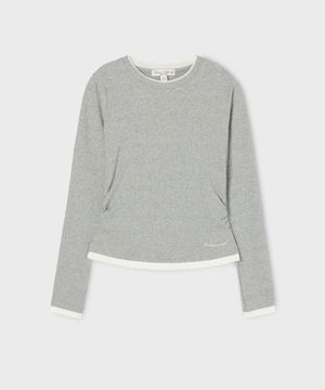 Layered shirring T-Shirt / WHLAG2387F