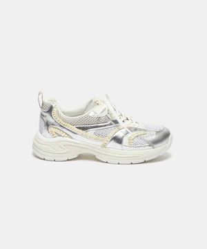 Ruffle mesh sneakers(silver)_DG4DS26037SVX