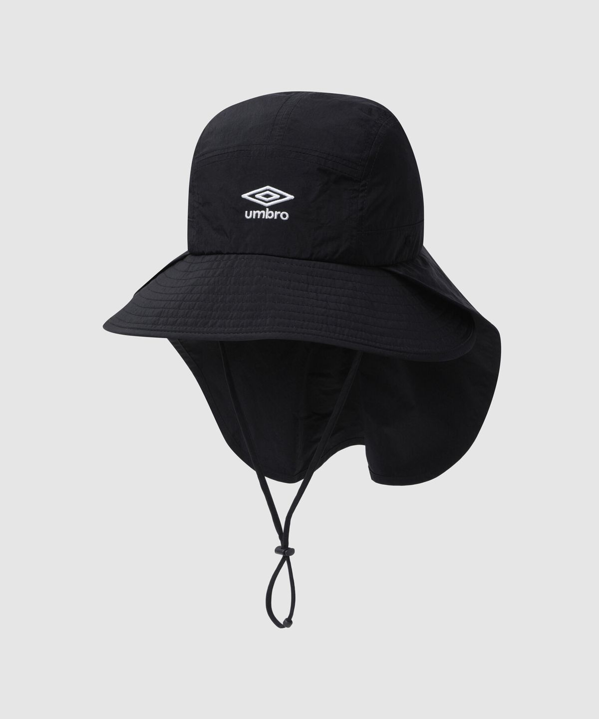 엄브로(UMBRO) 일체형 캠프 버킷햇 블랙 UR121CHT31
