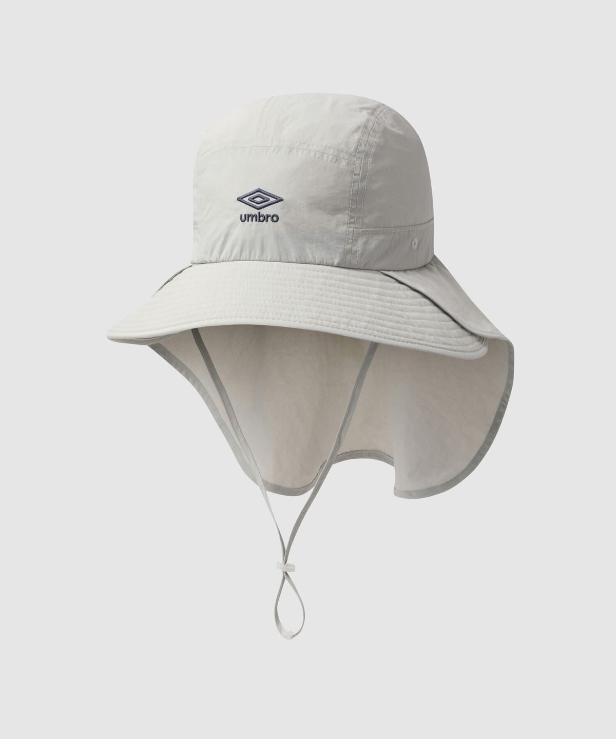 엄브로(UMBRO) 일체형 캠프 버킷햇 라이트 그레이 UR121CHT31