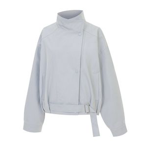 웨이스트벨티드하이넥자켓_V6A-CJK006