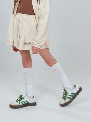 LINE EDGE LEG WARMERS IVORY