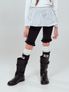 LINE EDGE LEG WARMERS BLACK