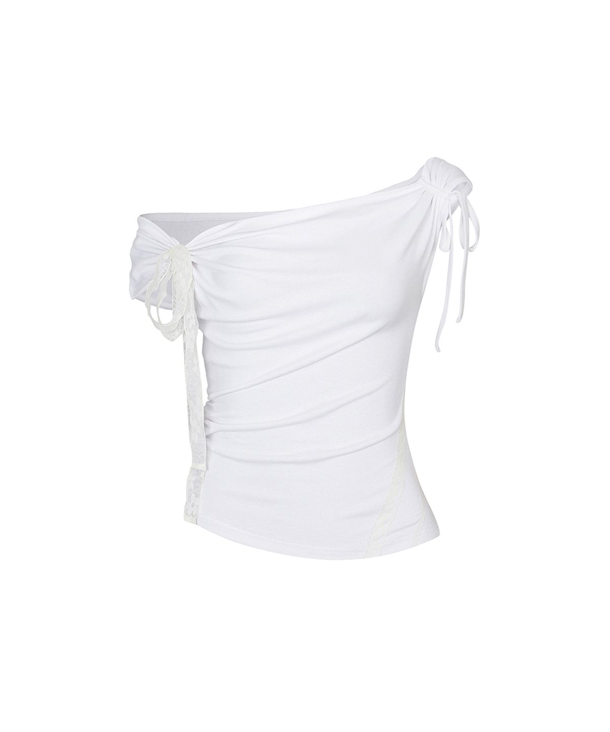 페인오어플레져(PAINORPLEASURE) ANGEL STRAP TOP white