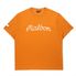 말본 스크립트 유니 라운드 티셔츠 ORANGE