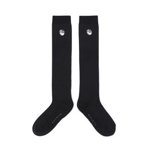 여성 베이직 와펜 니삭스 BLACK (WOMAN)