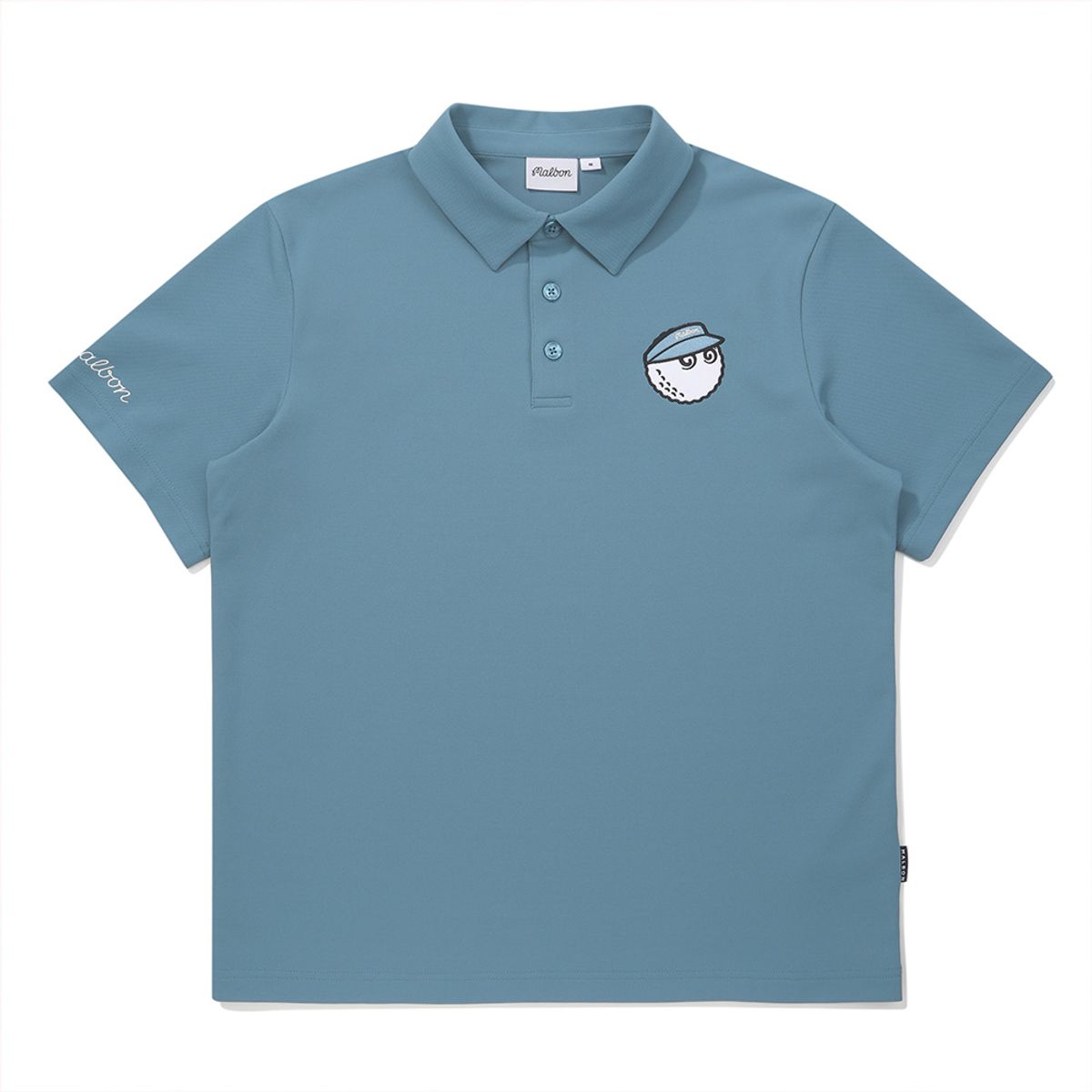 말본 골프(MALBON GOLF) 버킷 포인트 반팔 티셔츠 DARK BLUE (MAN)