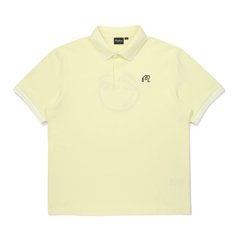 등판 버킷 립에리 폴로 티셔츠 LEMON YELLOW (MAN)