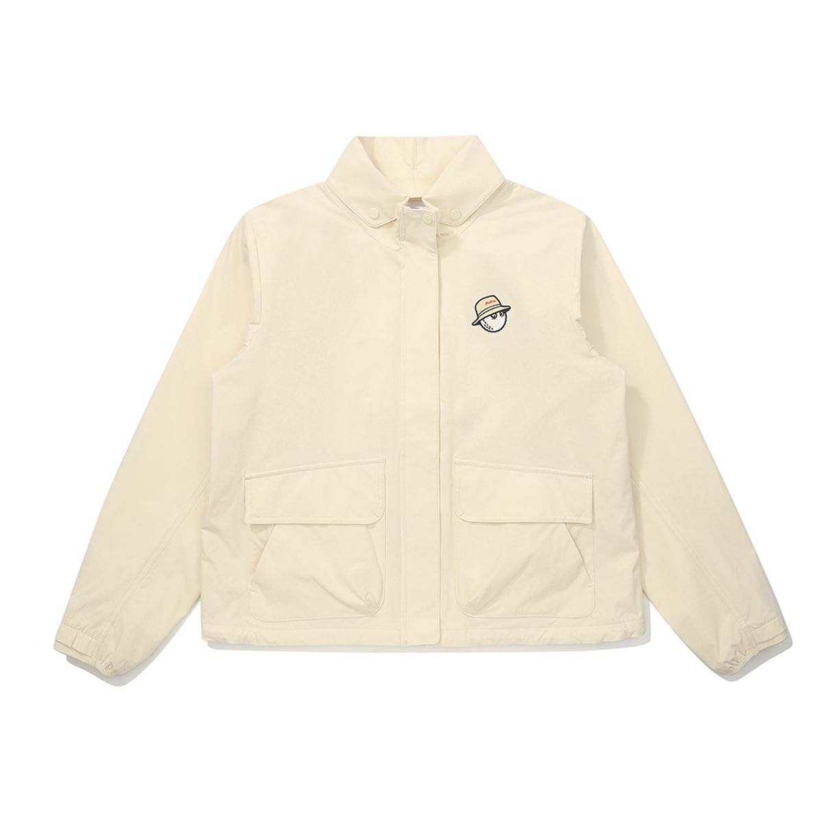 말본 골프(MALBON GOLF) 멤브레인 안감 봄 자켓 BUTTER YELLOW (WOMAN)