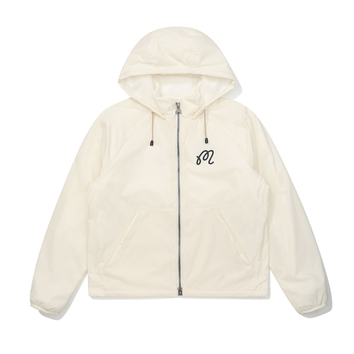 말본 골프(MALBON GOLF) 경량 플리스라이닝 후디 자켓 CREAM (WOMAN)