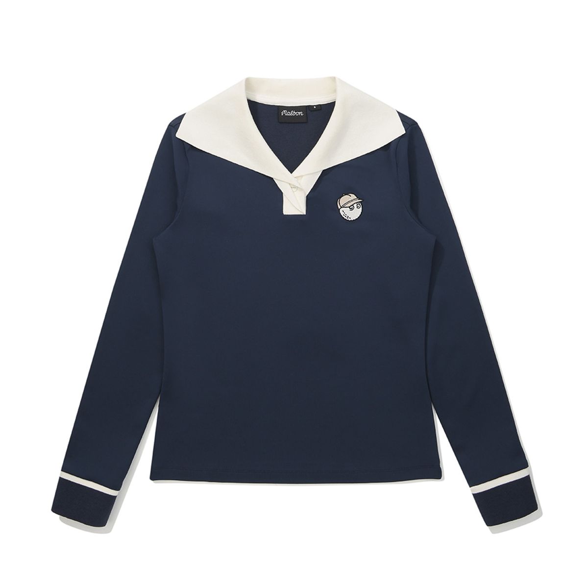 말본 골프(MALBON GOLF) 니트 하이브리드 카라티 NAVY (WOMAN)
