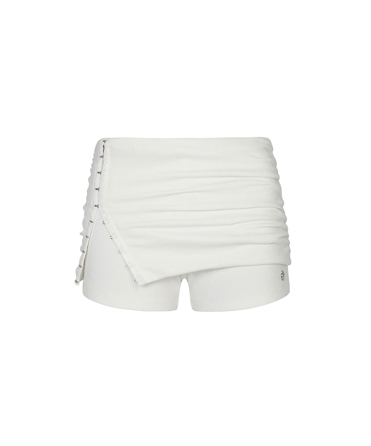 페인오어플레져(PAINORPLEASURE) RUBY HOOK SHORTS (SS ver.) white