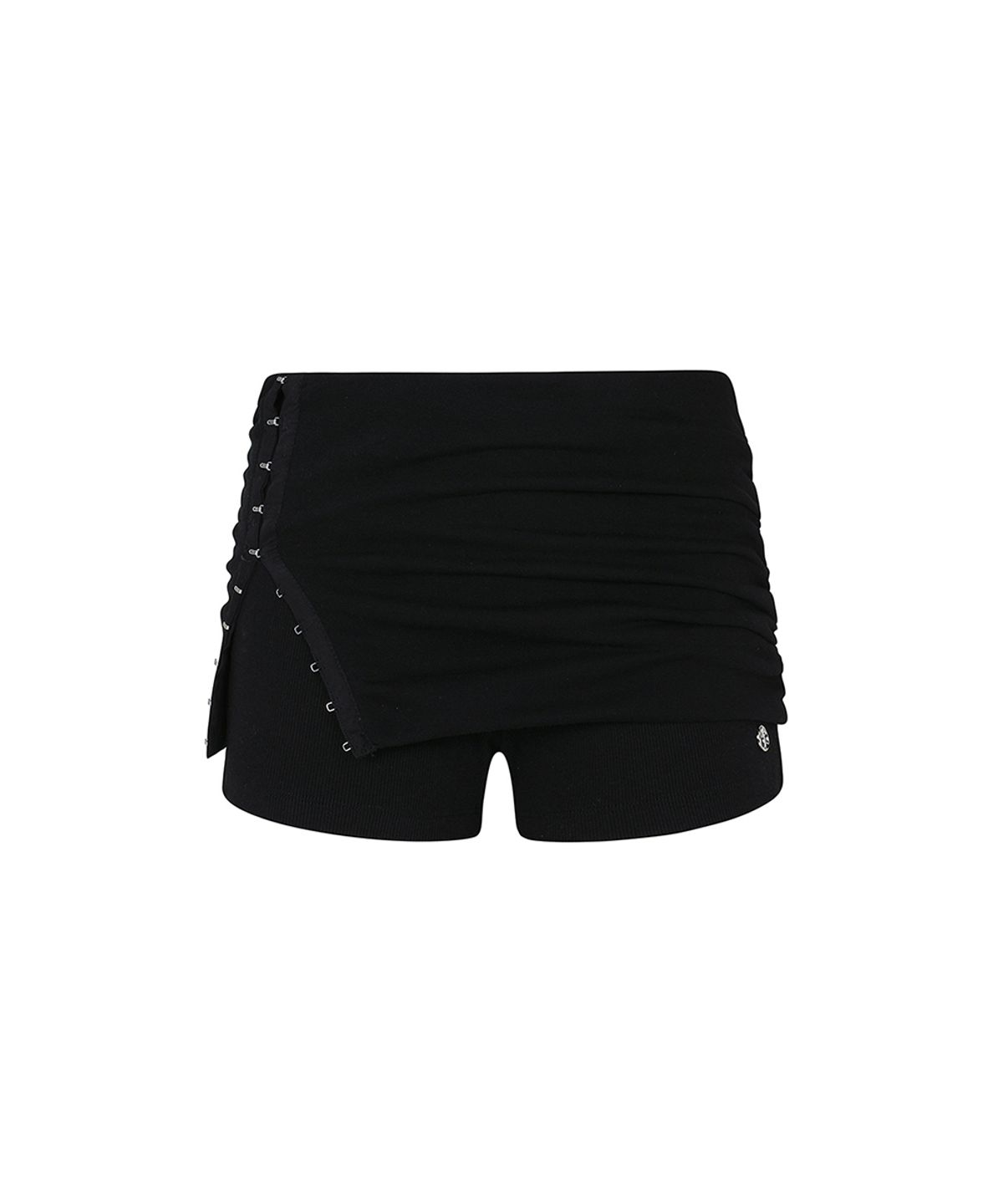 페인오어플레져(PAINORPLEASURE) RUBY HOOK SHORTS (SS ver.) black