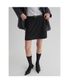 벨티드 미니스커트  블랙