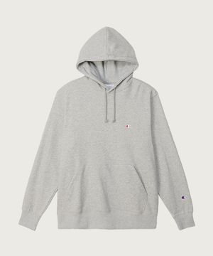 베이직 C로고 레귤러핏 후드 티셔츠 Oxford Grey
