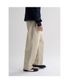코튼 와이드핏 하프밴딩 팬츠  아이보리