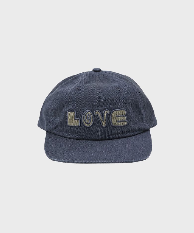 CAP APPLIQUE LOVE NAVY