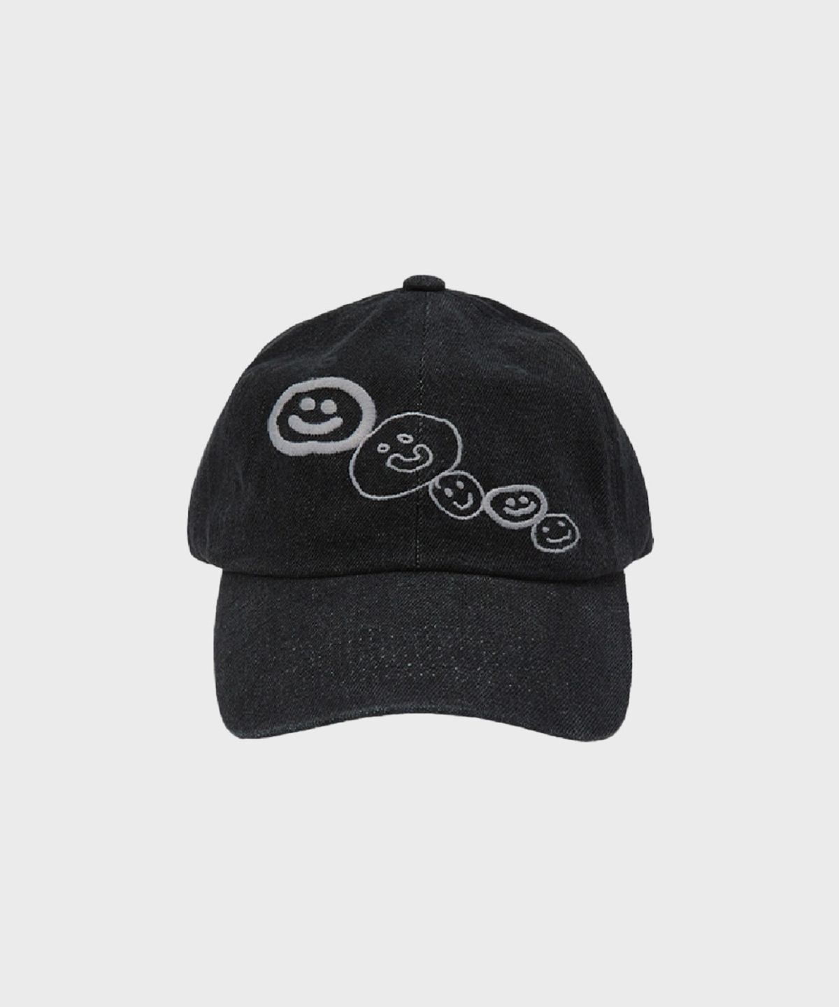 오울(OOOWL) CAP LOVE FAMILY BLACK DENIM