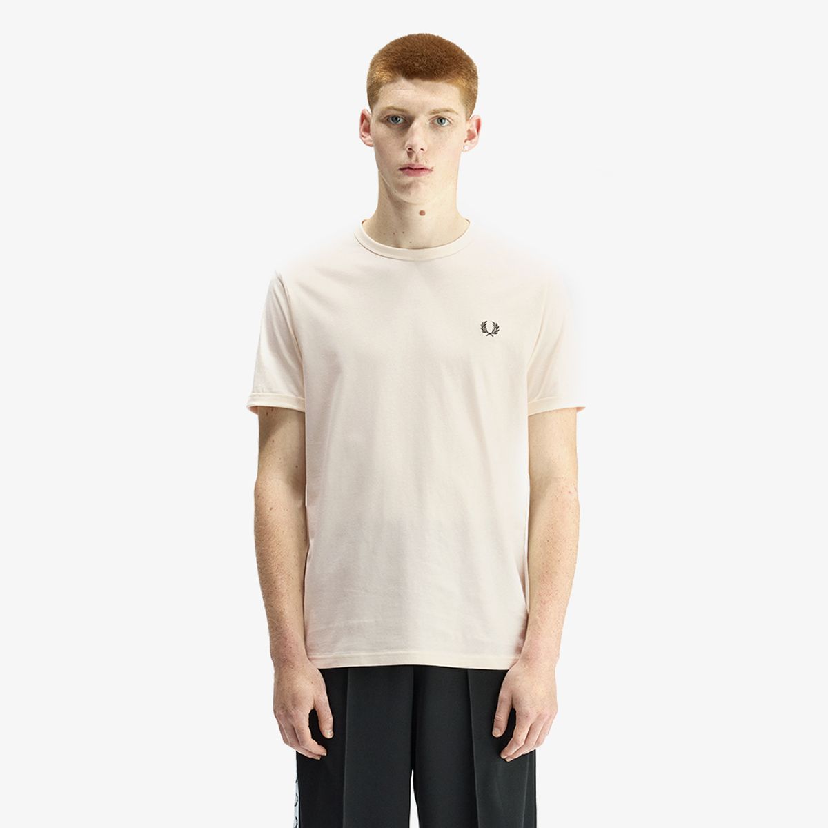 프레드페리(FRED PERRY) [Sport] 링어 티셔츠 - 에크루 AFPM2613519-30B