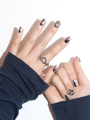 리유저블 글램 네일팁 리스키(숏)