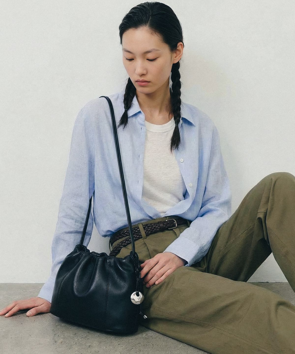 조에뜨(ZOEET) MUGUET SHOULDER BAG (MIDNIGHT)