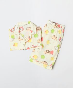 [짱구] 꿀잠 자는 짱구 반팔 파자마(IVORY)_SPPPG25U02