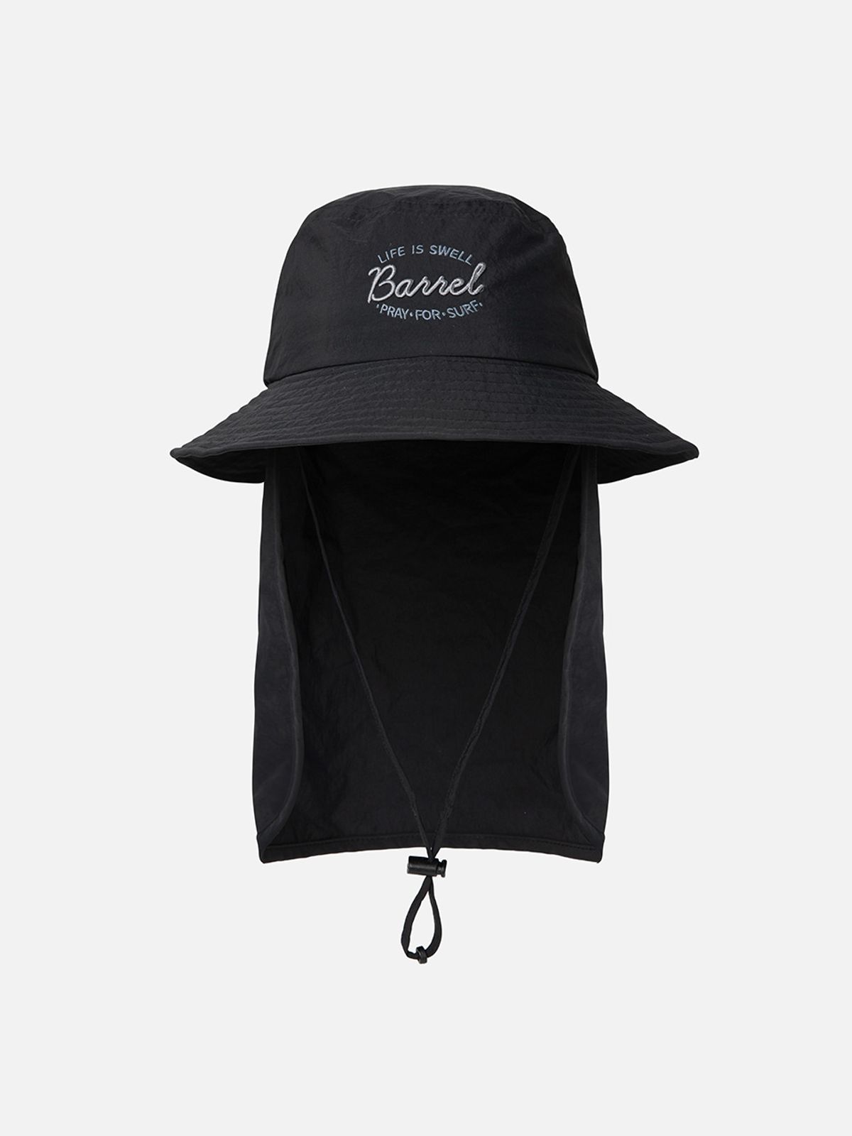 배럴(BARREL) 베이직 선쉐이드 버킷햇 블랙 (B6SUACP003BLK)