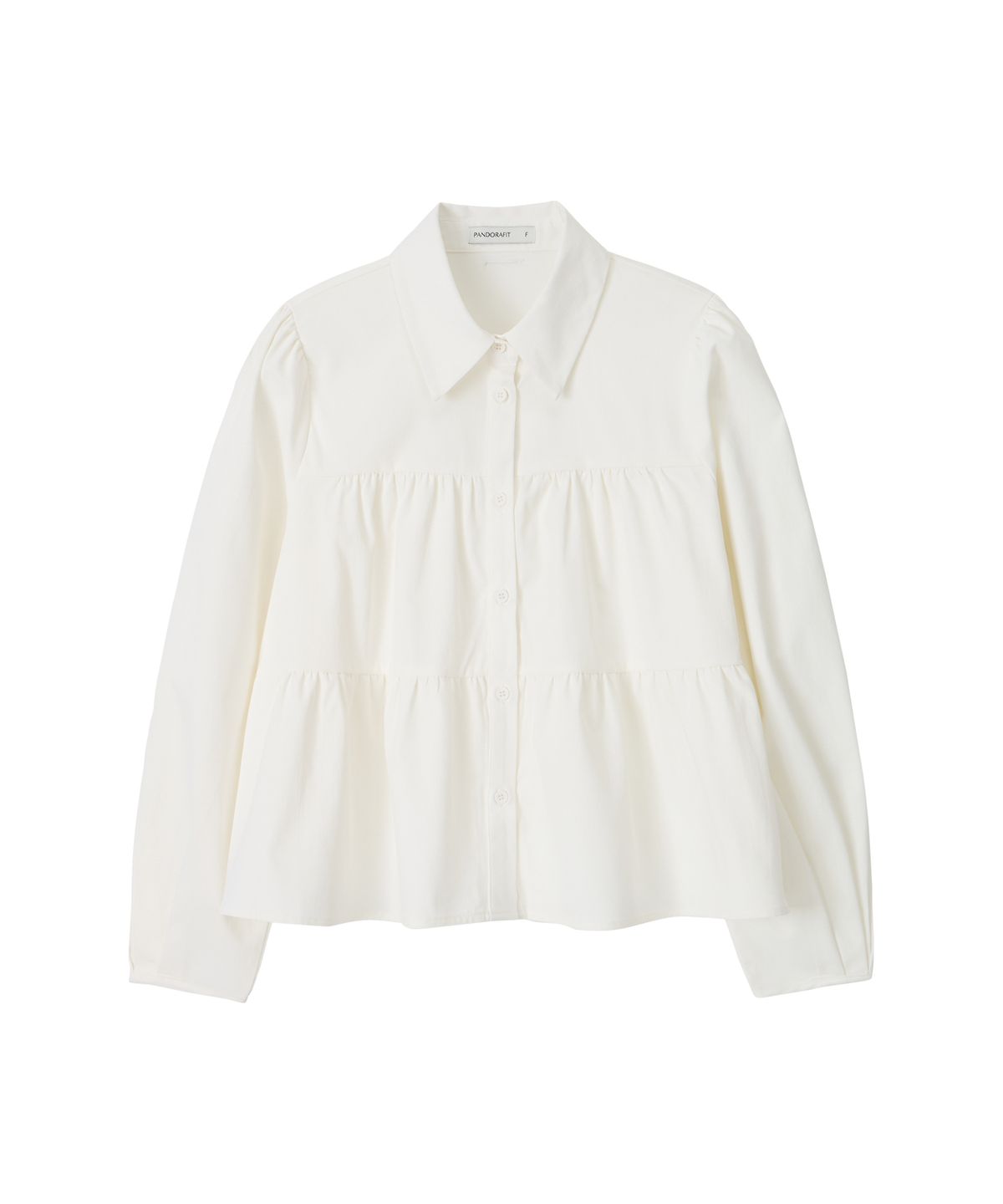 판도라핏(PANDORAFIT) Belle Wave Blouse (white)