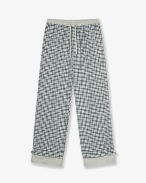 DRAWSTRING PAJAMA PANTS [GREY]